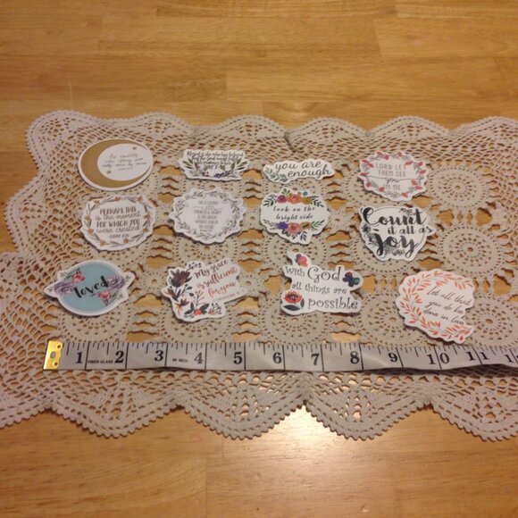 Bible Quotes and Christian Inspiration Stickers Bundle - Picture 7 of 7